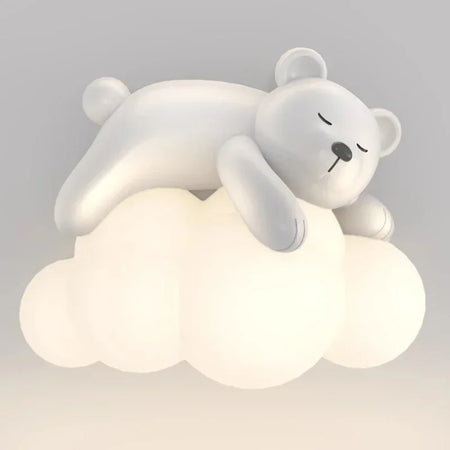 Children Lighting - White Clouds Bear Wall Lamps LED Children's Room Lamp Modern Warm Decor SW-36210345 - SWEET-LIGHTS