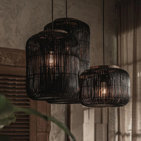 Pendant Light - New Wabi-sabi Style Rattan Hang Lamp SW-36210347 - SWEET-LIGHTS