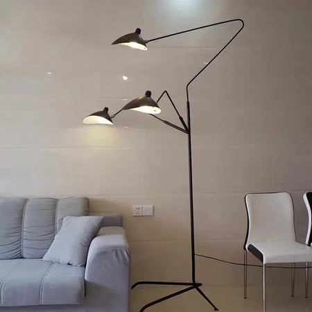 Floor Lamp - Serge Mouille 3-arm Designer Tripod LED Lamp SW-36214890 - SWEET-LIGHTS