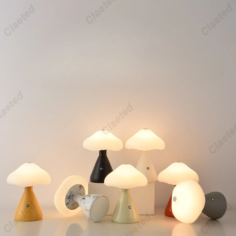 Table Lamp - LED Mushroom Night Light Touch Switch Bedroom SW-36210457 - SWEET-LIGHTS