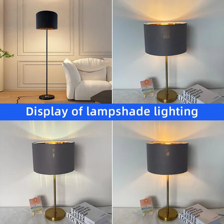Lampshade - 1pcs Fabric Desk Lamp Lampshade, Detachable Floor Lamp Cover SW-36210345 - SWEET-LIGHTS