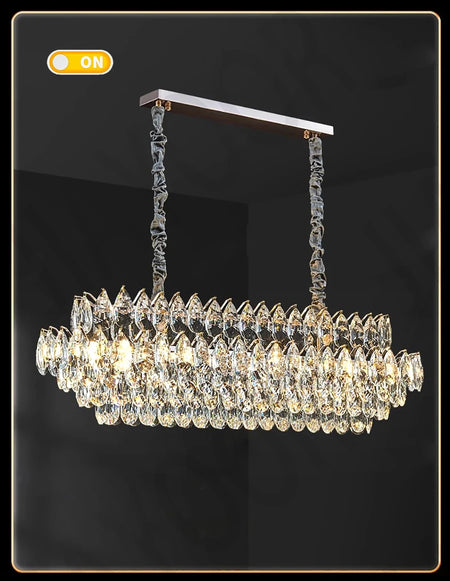 Chandelier - Luxury Crystal Big Chandeliers for Living Room Decor Modern Art Designer Luminaire Hight Ceiling Pendant Home Lamps Hall SW-36210927 - SWEET-LIGHTS