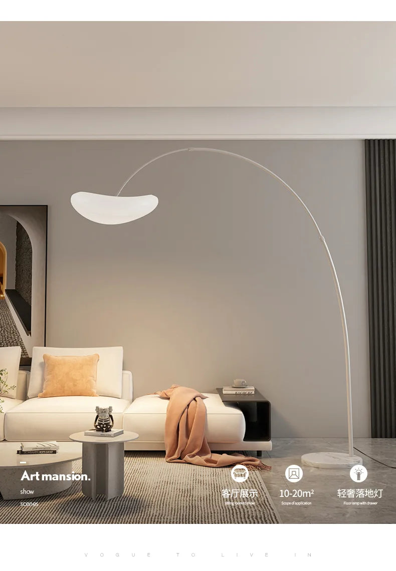 Floor Lamp - Postmodern Minimalist Creative Angling Designer Yunduo Marble Lighting SW-36210458 - SWEET-LIGHTS