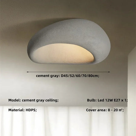 Ceiling Light - Nordic HDPS Led E27 Wabi Sabi Chandelier SW-36210789 - SWEET-LIGHTS