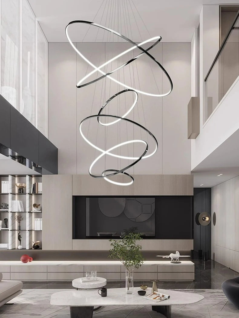 Chandelier - Modern Home Decor LED Pendant Light for Staircase SW-36210346 - SWEET-LIGHTS