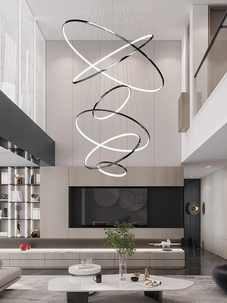Chandelier - Modern Home Decor LED Pendant Light for Staircase SW-36210346 - SWEET-LIGHTS
