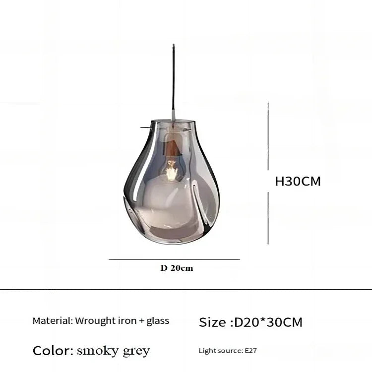 Pendant Light - Art Colorful Glass Chandelier for Dining SW-36210345 - SWEET-LIGHTS