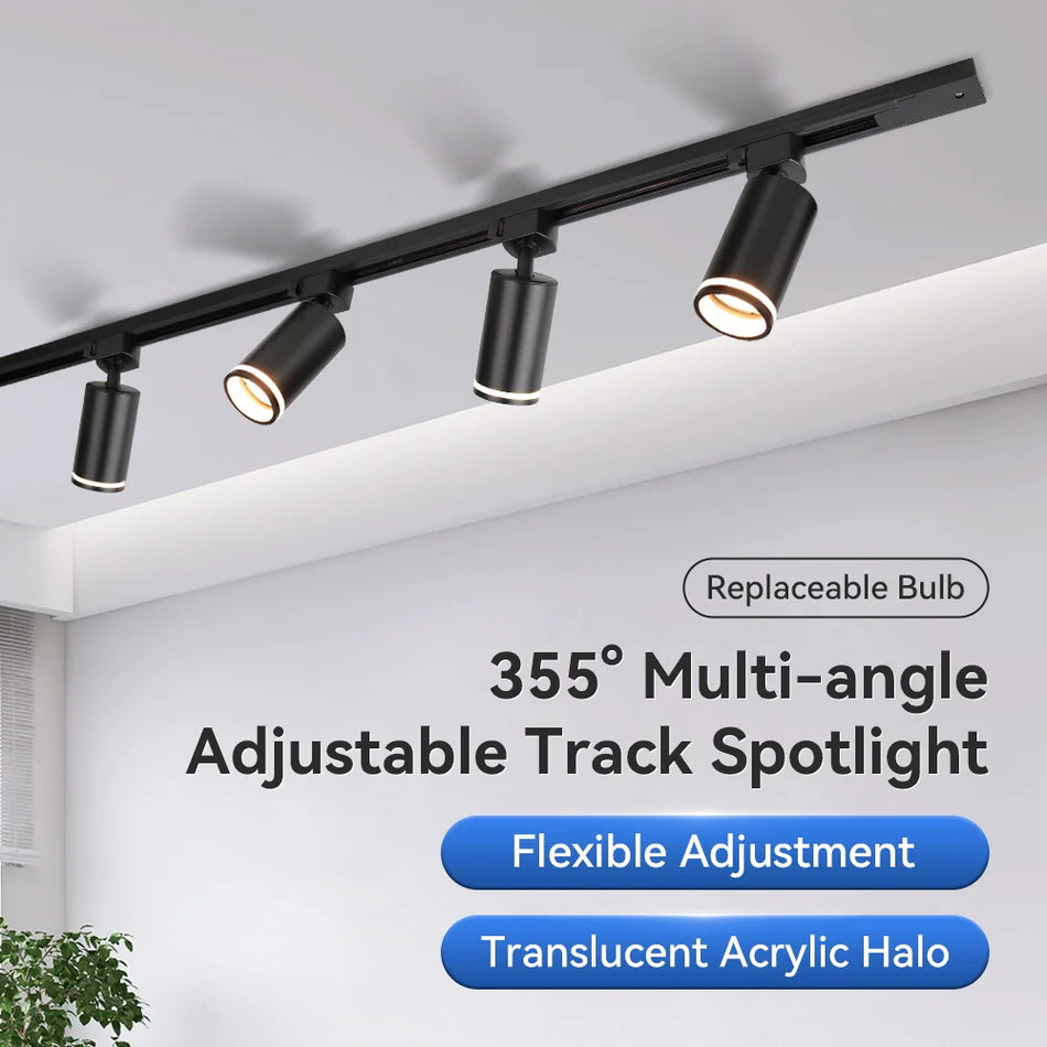Spotlight - Led GU10 Track Light Rail Ceiling Spot Fixture SW-36210897 - SWEET-LIGHTS