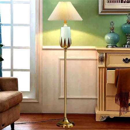 Floor Lamp - TEMAR American Retro Luxurious Standing Light SW-36210457 - SWEET-LIGHTS