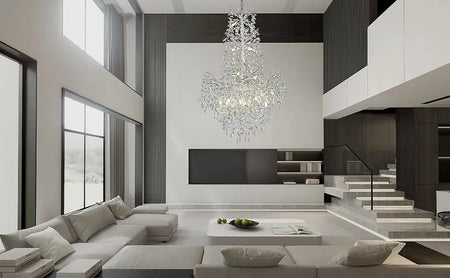 Chandelier - Luxury Modern Crystal Ceiling Lighting for High Ceilings SW-36210478 - SWEET-LIGHTS