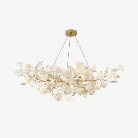 Chandelier - Nordic Modern Long Ginko Leaf Pendant Light for Living Room Dining Room Bedroom Kitchen SW-36210478 - SWEET-LIGHTS