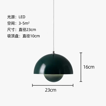 Pendant Light - 23cm Creative Multi-color Indoor Lamp SW-36210579 - SWEET-LIGHTS
