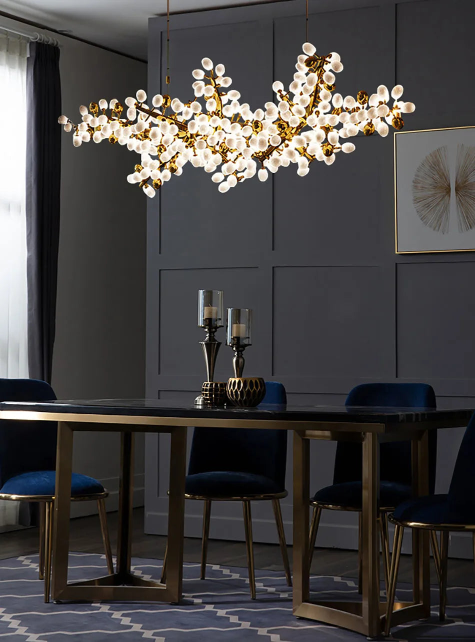 Chandelier - Nordic Luxury Grapes Bunch Hanging Lamp for Dining Room Living Room Decor SW-36210456 - SWEET-LIGHTS