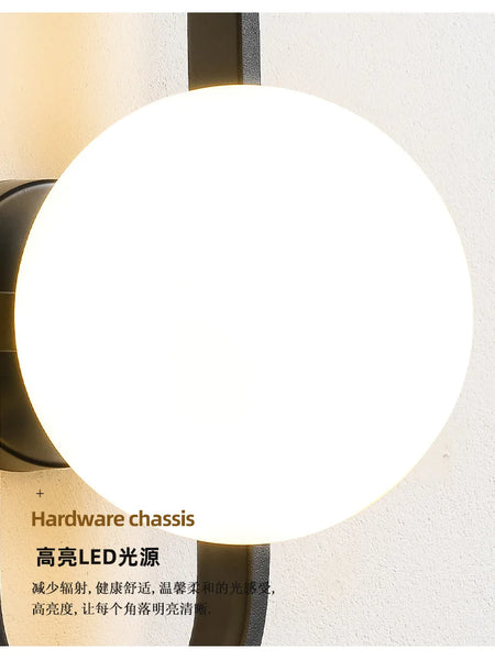 Wall Light - Modern Minimalist LED E27 Wall Sconce Glass SW-36210345 - SWEET-LIGHTS