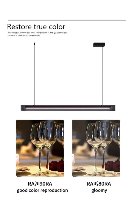 Pendant Light - Restaurant Chandelier Italian Designer Glass Art Modern Bar Dining Table Lamp SW-36210789 - SWEET-LIGHTS