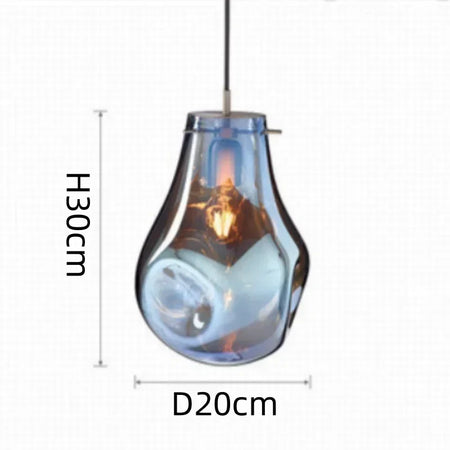 Pendant Light - Art Colorful Glass Chandelier for Dining SW-36210345 - SWEET-LIGHTS