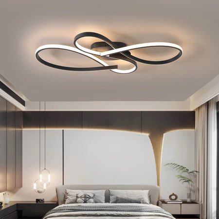 Ceiling Light - New Modern Led Black Lamp for Living Room Bedroom Study SW-36210234 - SWEET-LIGHTS