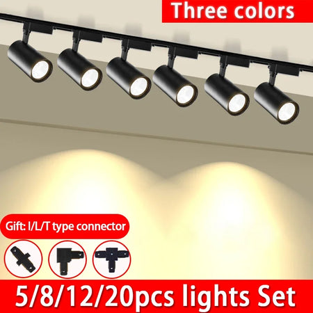 Spotlight - Track Light Led Light Fixture Ceiling Rail Systems Lamp Set Track Lighting Rail Led Spotlight For Home Store SW-36210579 - SWEET-LIGHTS