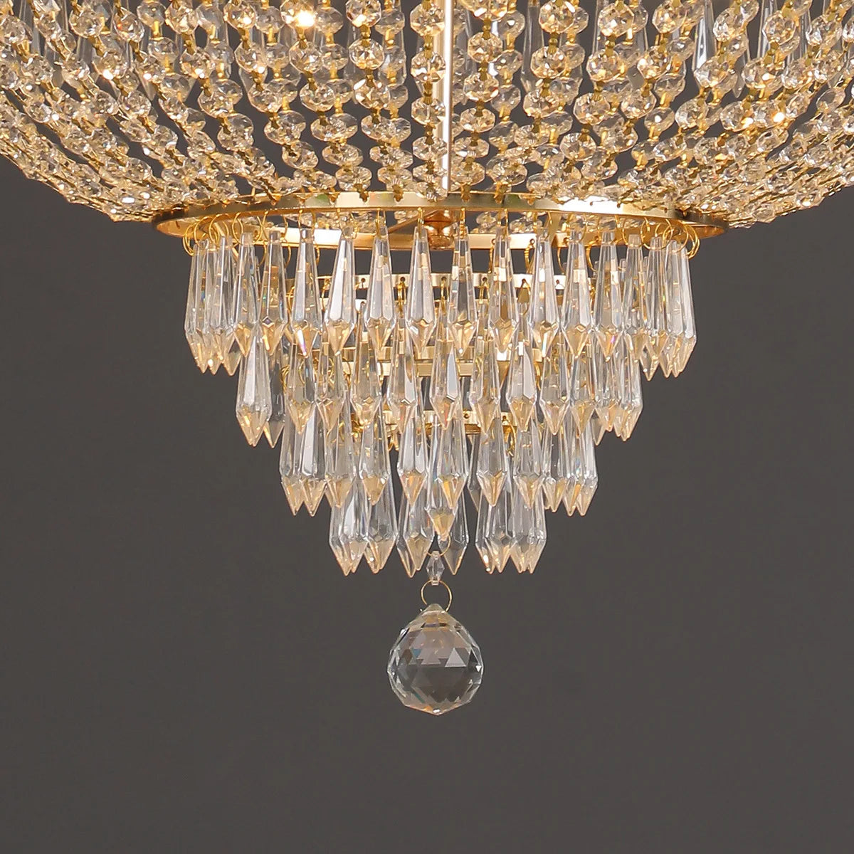 Chandelier - LED Pendant Light Luxury European-Style Crystal SW-36210123 - SWEET-LIGHTS