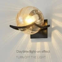 Wall Light - Modern Led Gold Glass Ball Lamp for Indoor Lighting SW-36210347 - SWEET-LIGHTS