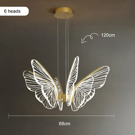 Pendant Light - Postmodern Light Luxury Chandelier Dimmable LED SW-36210234 - SWEET-LIGHTS