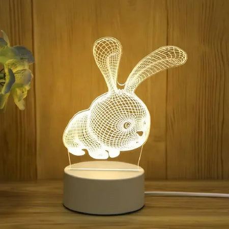 Children Lighting - Romantic Love 3D Led Lamp for Kids Night Light SW-36210489 - SWEET-LIGHTS