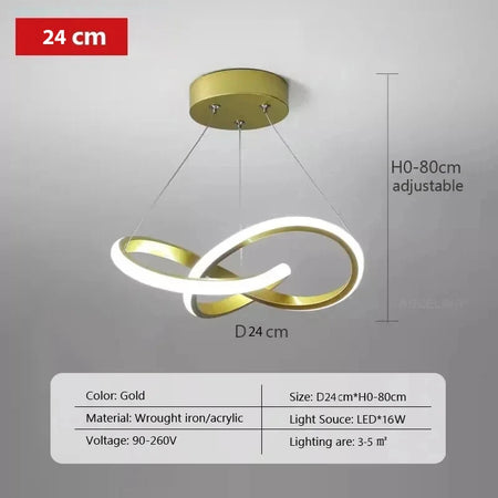 Pendant Light - Nordic LED Ceiling Pendant Lamp for Dining Room and Living Room Creativity Simple Illumination Light SW-36210567 - SWEET-LIGHTS