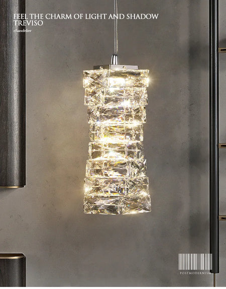 Pendant Light - Modern Strip Led Ceiling Chandelier Luxury Crystal Design Art Lamp SW-36214567 - SWEET-LIGHTS