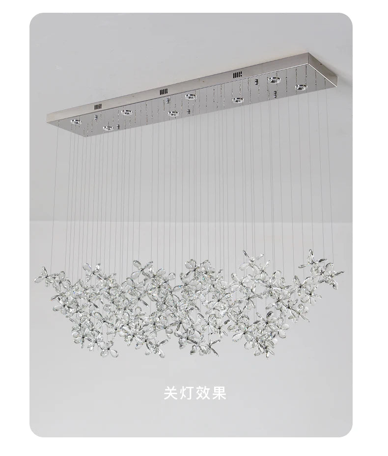 Pendant Light - Luxury Crystal Pendant Lamp for Dining Hall SW-36210345 - SWEET-LIGHTS