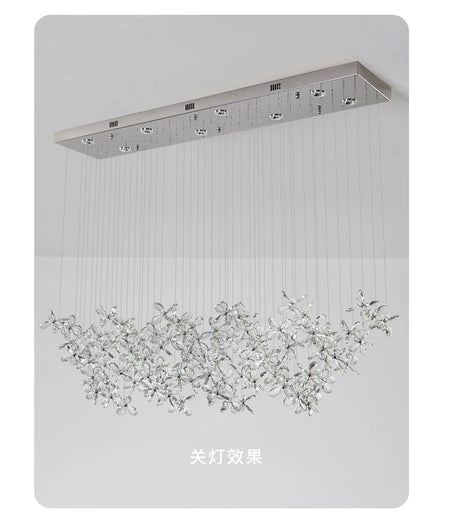 Pendant Light - Luxury Crystal Pendant Lamp for Dining Hall SW-36210345 - SWEET-LIGHTS