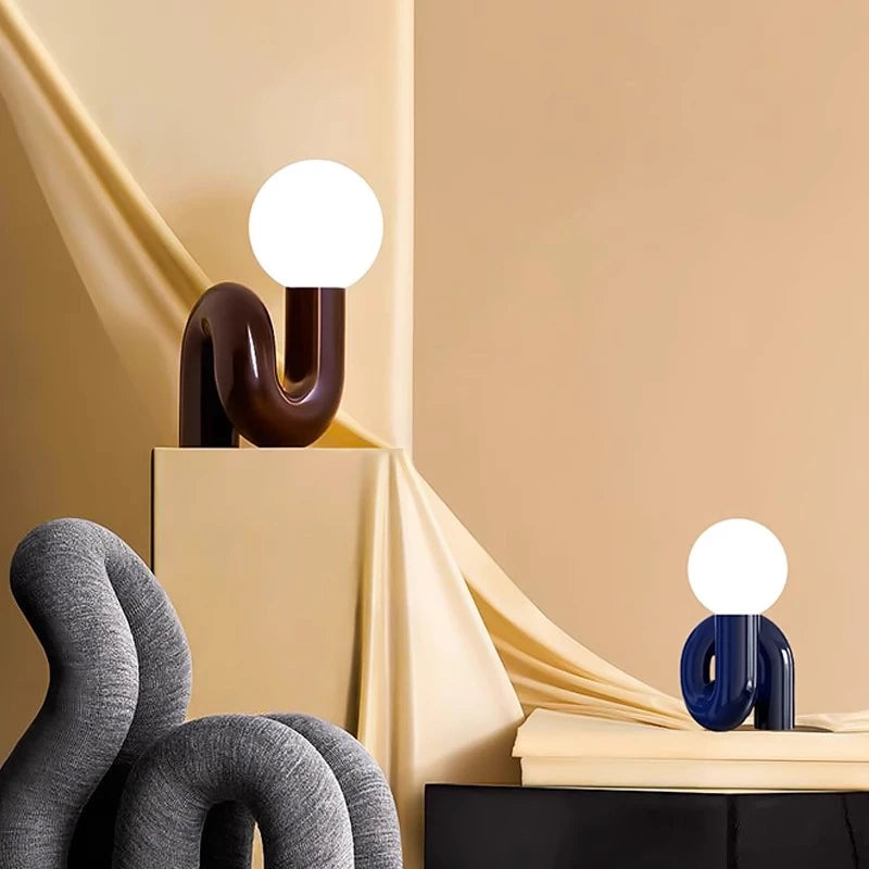 Table Lamp - Nordic Postmodern Glass Desk Lamp SW-36210579 - SWEET-LIGHTS
