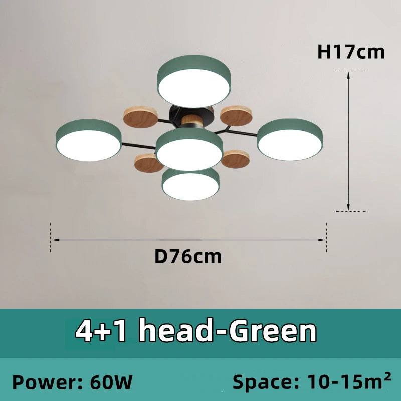 Ceiling Light - Nordic Style LED Chandelier for Living Room Kitchen SW-36210478 - SWEET-LIGHTS