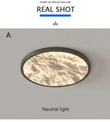Ceiling Light - Modern Black/White LED Fixture Remote Dimmable for Home Decor SW-36210457 - SWEET-LIGHTS