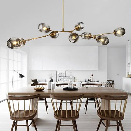 Pendant Light - Italy Designer Magic Bean Ceiling Chandelier Multi Color Glass Lampshade LED Lighting SW-36210458 - SWEET-LIGHTS