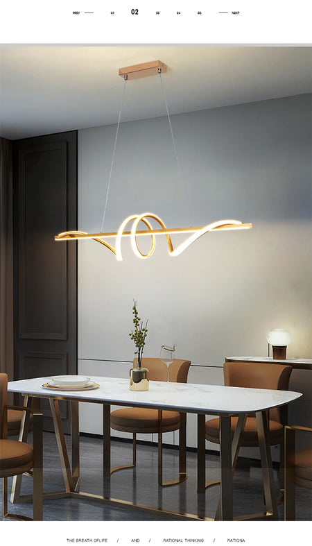 Pendant Light - Modern LED Living Room Hanging Lamp for Dining Table Kitchen Office Home Decor Minimalist SW-36210347 - SWEET-LIGHTS