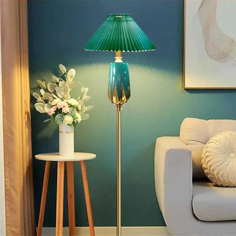Floor Lamp - TEMAR American Retro Luxurious Standing Light SW-36210457 - SWEET-LIGHTS