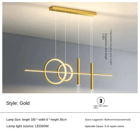 Pendant Light - Modern Dining Room LED Chandelier Lamp SW-36210345 - SWEET-LIGHTS