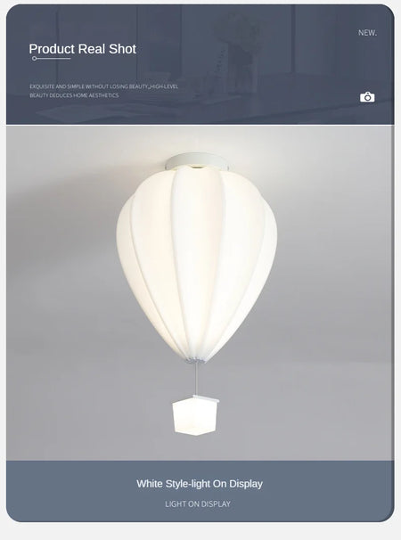 Children Lighting - Cartoon Ceiling Light Hot Air Balloon Lamp SW-36210347 - SWEET-LIGHTS