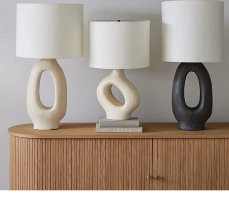 Table Lamp - Designer Wabi-sabi Modern Resin LED E27 Art Lights SW-36210345 - SWEET-LIGHTS