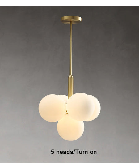 Pendant Light - Nordic Minimalist Glass Ball LED Chandelier for Home Decor SW-36210457 - SWEET-LIGHTS