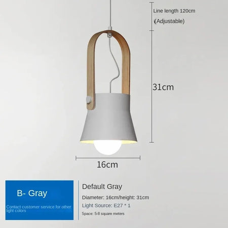 Pendant Light - Nordic Loft LED Iron Macaron Lamp Fixtures SW-36210347 - SWEET-LIGHTS