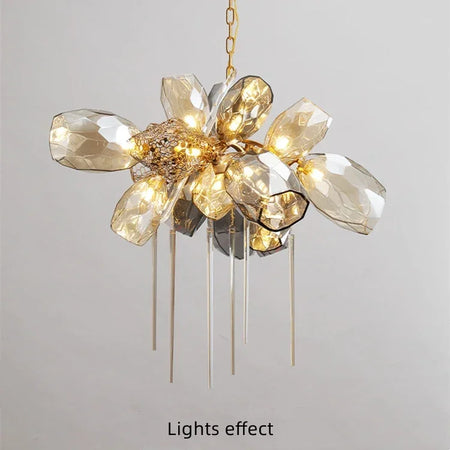 Chandelier - Modern Luxury LED Stainless Steel Crystal Pendant Light Free Bulb SW-36210789 - SWEET-LIGHTS