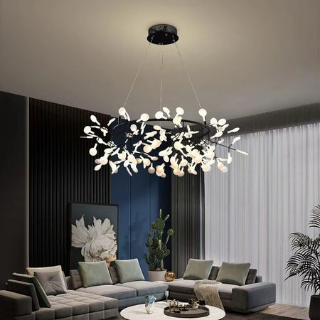 Pendant Light - Nordic Modern Firefly Chandelier Black Gold SW-36210753 - SWEET-LIGHTS
