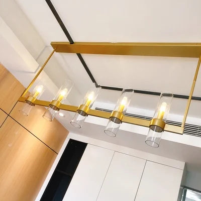 Pendant Light - Retro American Chrome Black Gold LED Chandelier Lighting Fixtures For Foyer SW-36210458 - SWEET-LIGHTS