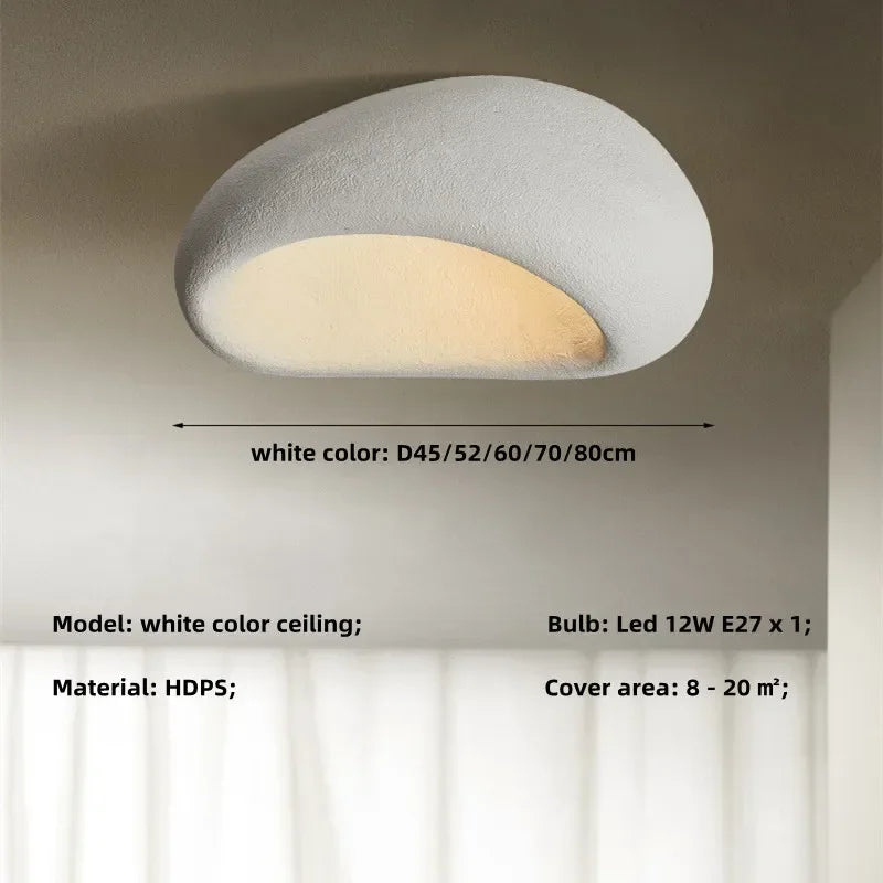 Ceiling Light - Nordic HDPS Led E27 Wabi Sabi Chandelier SW-36210789 - SWEET-LIGHTS