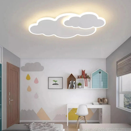 Children Lighting - Creative Cloud Children's Room LED Ceiling Light Modern Bedroom Study Lamp Nordic Designer Fixture SW-36210458 - SWEET-LIGHTS