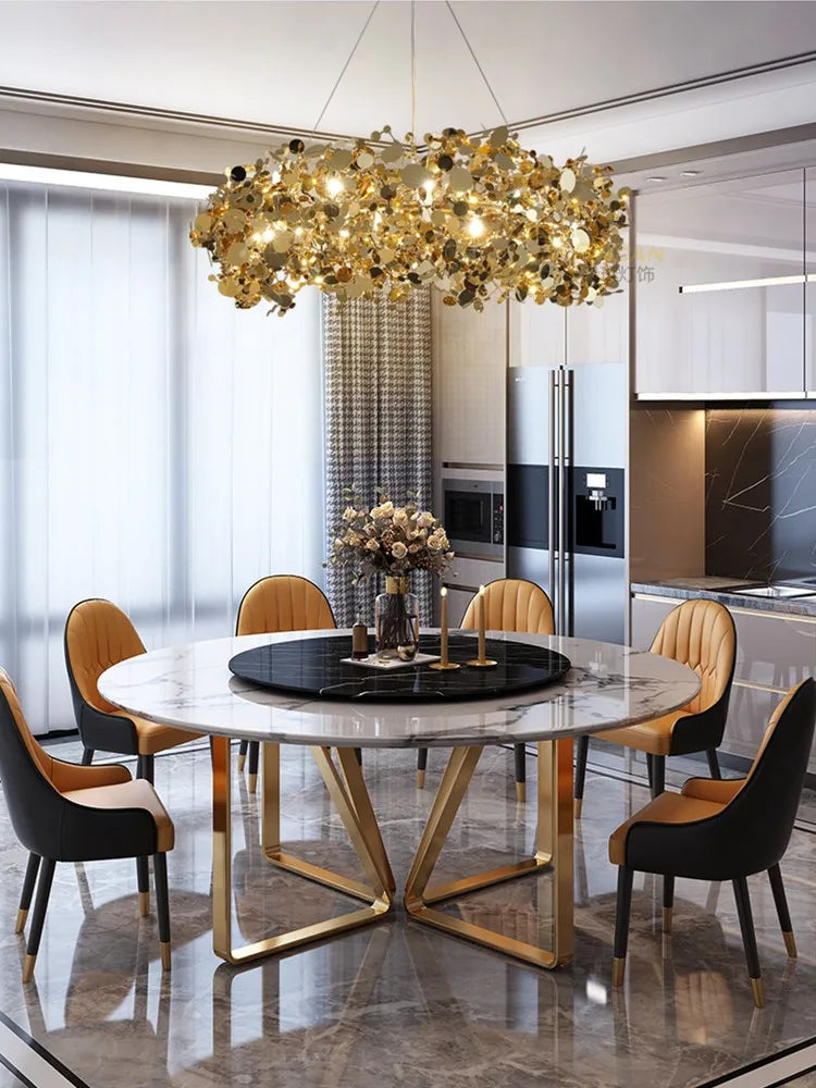 Chandelier - Modern LED Chrome Lamp for Dining Kitchen Bar SW-36210457 - SWEET-LIGHTS