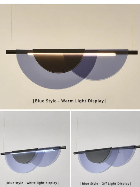 Pendant Light - Nordic Salon Colored Acrylic Chandelier LED Lamp for Dining Living Room Bedroom Lustre Lightings SW-36210923 - SWEET-LIGHTS