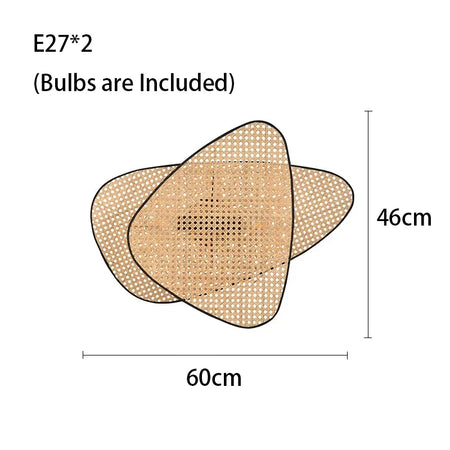 Floor Lamp - Knitting Rattan LED Lighting Nightlight for Living Room and Bedroom SW-36210346 - SWEET-LIGHTS