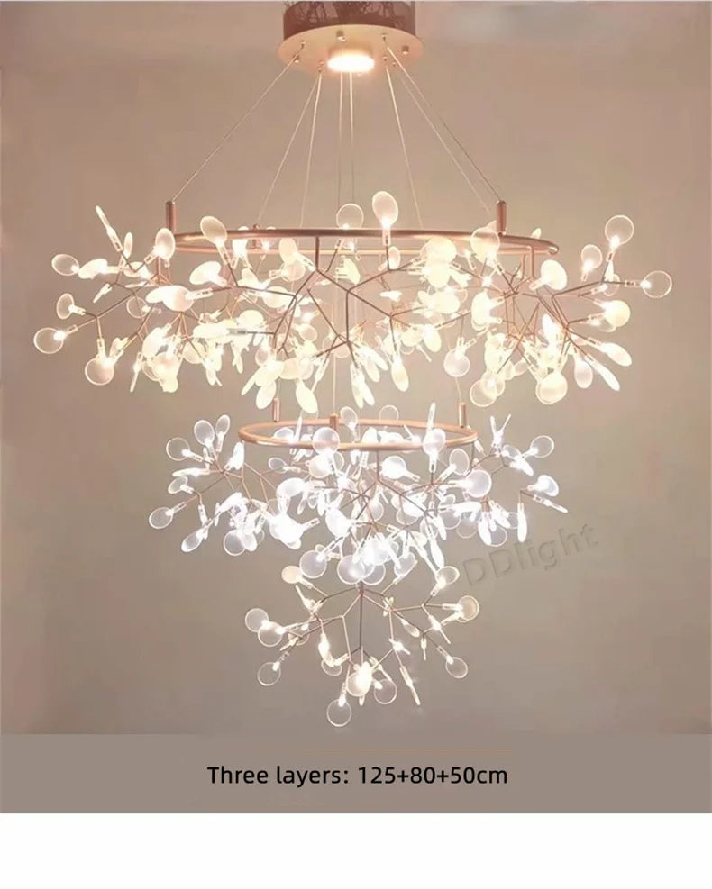 Pendant Light - Nordic Hanging Chandelier Modern Kitchen Firefly LED Lamp SW-36210458 - SWEET-LIGHTS
